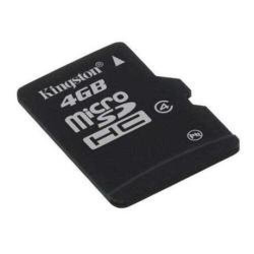 Kingston MicroSDHC Card - Class 4 - 4GB