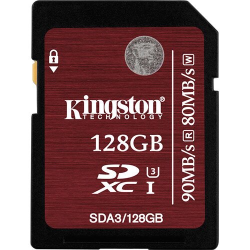 Kingston SDHC/SDXC UHS-I U3 - 128GB