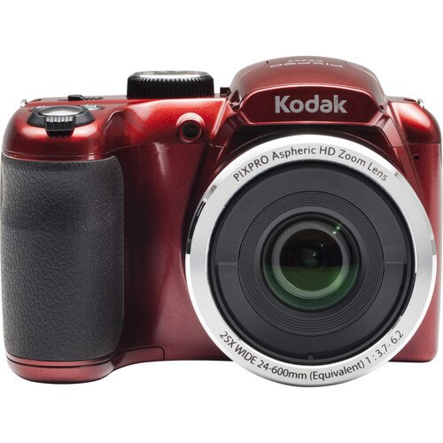 Kodak PIXPRO AZ252 Ultra Zoom Bridge Camera - Red