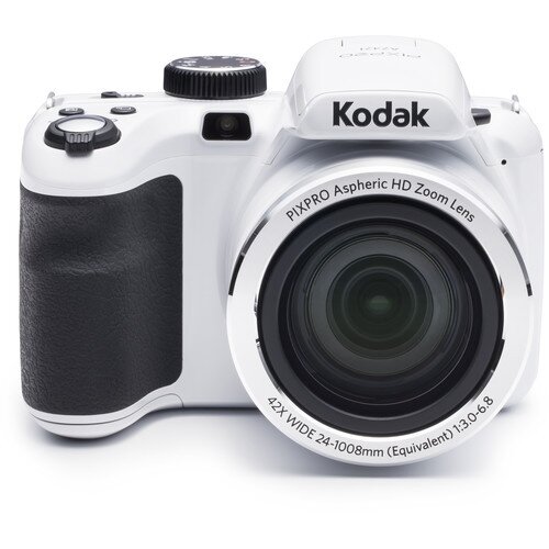 Kodak PIXPRO AZ421 48x Mega Zoom Bridge Camera - White