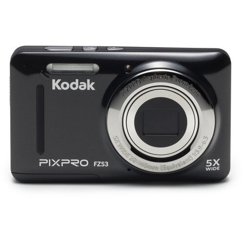 Kodak PIXPRO FZ53 5x Point & Shoot Digital Camera - Black