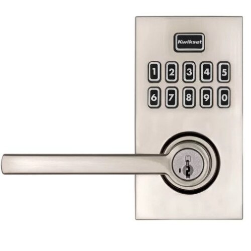 Kwikset 917 SmartCode Electronic Halifax Lever