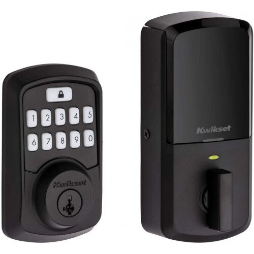Kwikset Aura Bluetooth Enabled Smart Lock - Matte Black