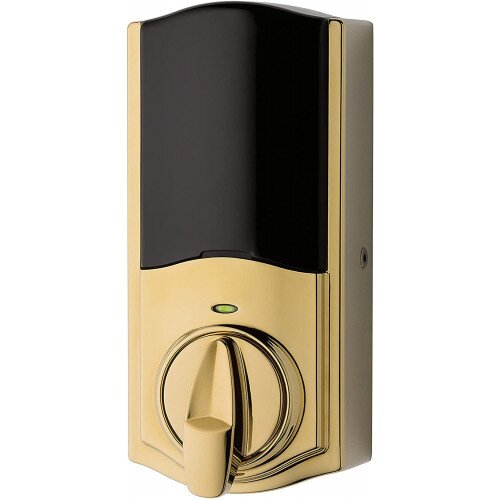 Kwikset Convert Smart Lock Conversion Kit with Z-Wave Technology - Lifetime Polished Brass