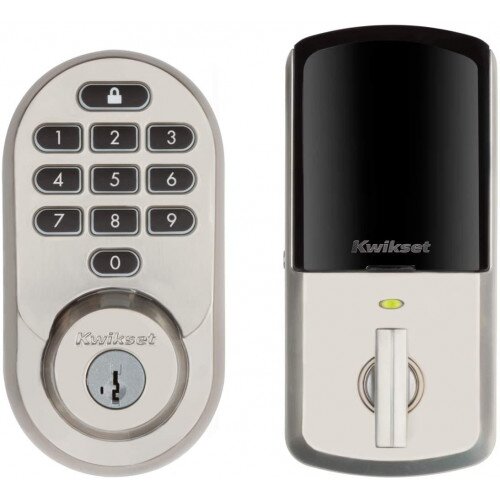 Kwikset Halo Keypad Wi-Fi Enabled Smart Lock - Satin Nickel