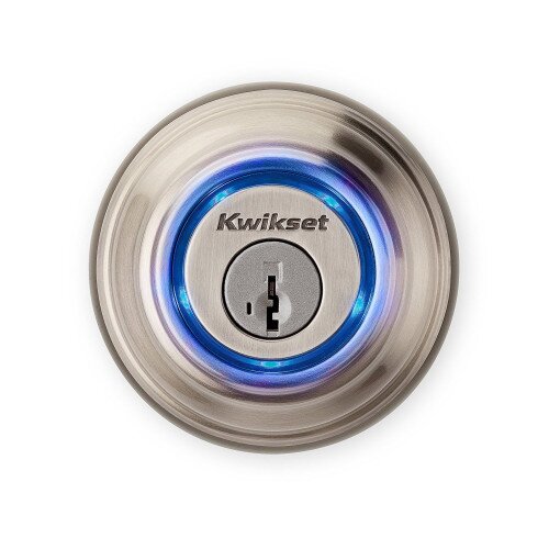 Kwikset Kevo Touch-to-Open Smart Lock, 2nd Gen - Satin Nickel