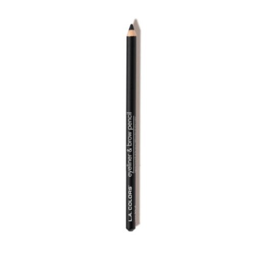 L.A. COLORS 7" Eyeliner & Brow Pencil - Very Black