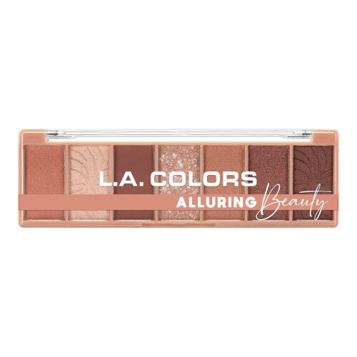 L.A. COLORS Alluring Beauty 7 Color Eyeshadow Palette - Alluring
