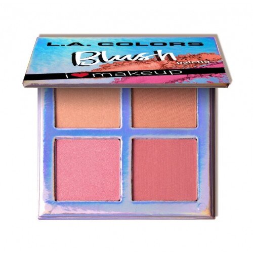L.A. COLORS Beauty Booklet Blush Palette - Feeling Fabulous