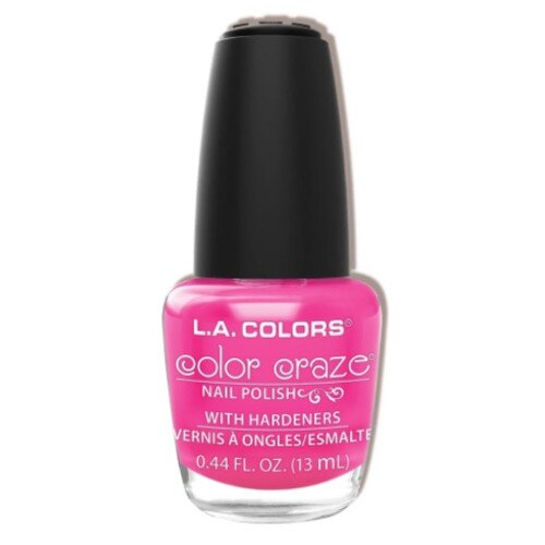 L.A. COLORS Color Craze Nail Polish (CNP500-645) - Pumpin Pink