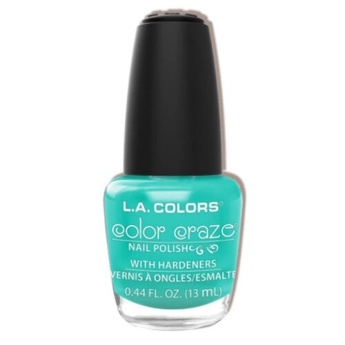 L.A. COLORS Color Craze Nail Polish (CNP500-645) - Sea Foam