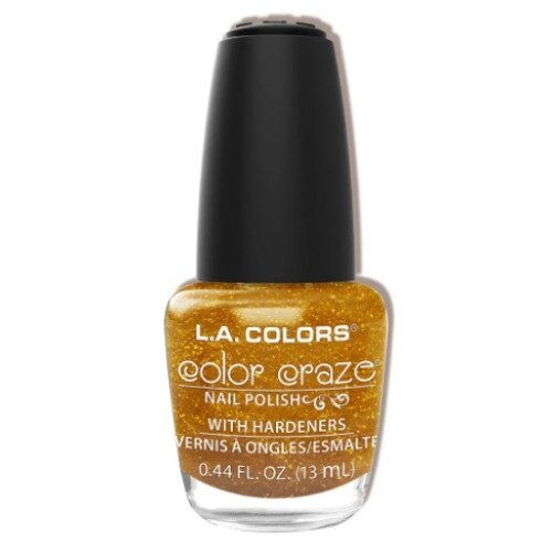 L.A. COLORS Color Craze Nail Polish (CNP51-472) - Gold Nugget