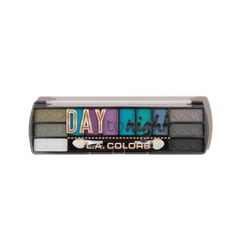 L.A. COLORS Day To Night 12 Color Eyeshadow - After Dark