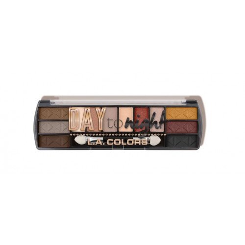 L.A. COLORS Day To Night 12 Color Eyeshadow - Sundown