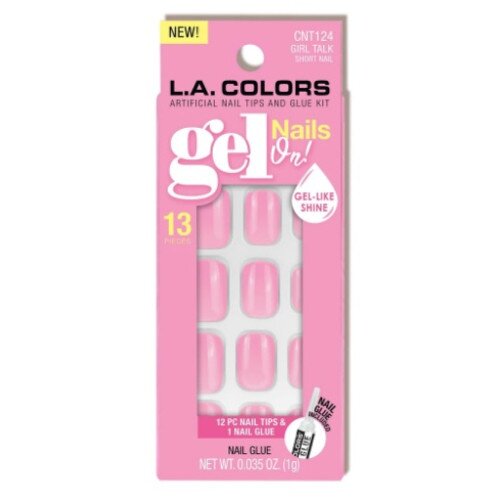 L.A. COLORS Gel Nails On! - Girl Talk