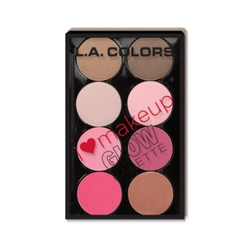 L.A. COLORS I Heart Makeup Glow Palette