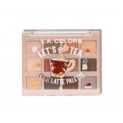 L.A. COLORS Let's Talk Tea Eyeshadow - Chai Latte