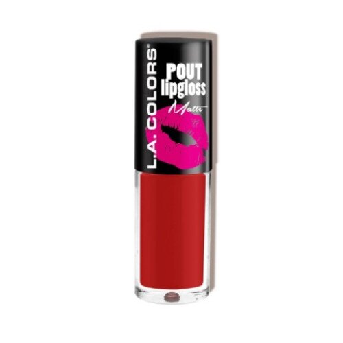 L.A. COLORS Pout Matte Lipgloss - Lusty