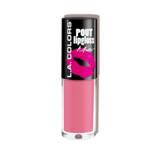 L.A. COLORS Pout Matte Lipgloss - Angel Kisses