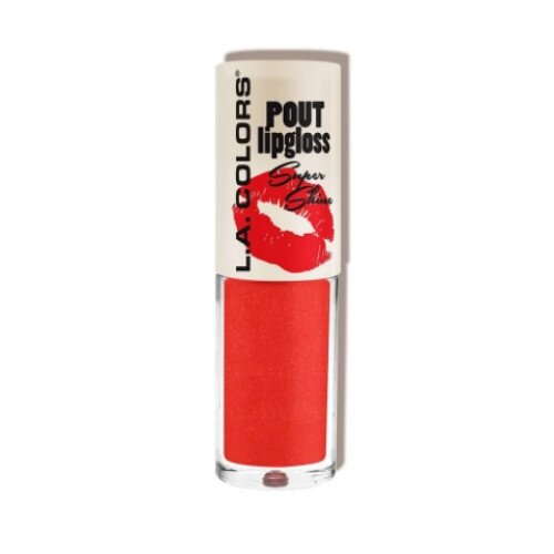 L.A. COLORS Pout Shiny Lipgloss - Juicy