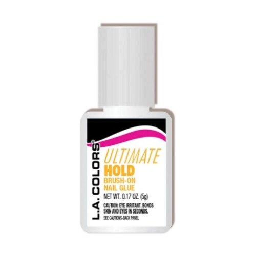 L.A. COLORS Ultimate Hold Brush on Nail Glue (Carded) - Clear