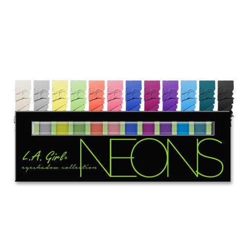 L.A. Girl Cosmetics Beauty Brick Eyeshadow Collection - Neon