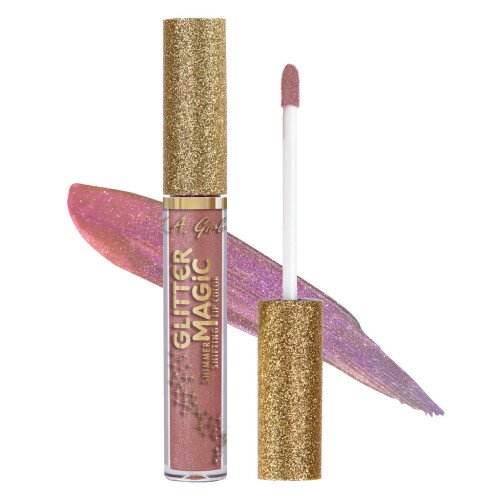 L.A. Girl Cosmetics Glitter Magic Shimmer Shifting Lip Color - Glitterati