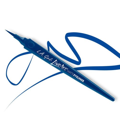 L.A. Girl Cosmetics Line Art Matte Eyeliner - Cobalt