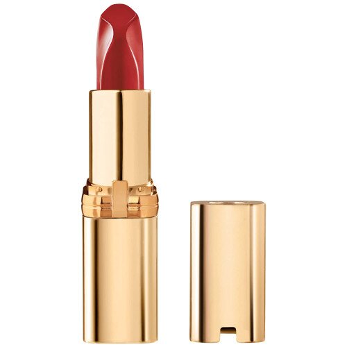L'Oreal Paris Colour Riche Reds Of Worth Satin Lipstick With Saturated Color - Prosperous Red