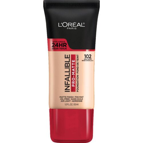 L'Oreal Paris Infallible Pro-Matte Foundation - Shell Beige 102