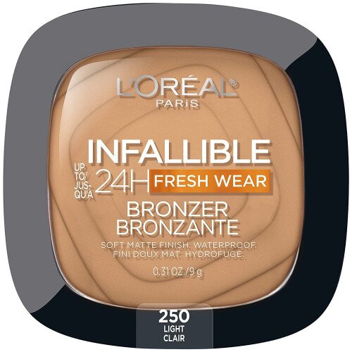 L'Oreal Paris Infallible Up to 24H Fresh Wear Soft Matte Bronzer - Light