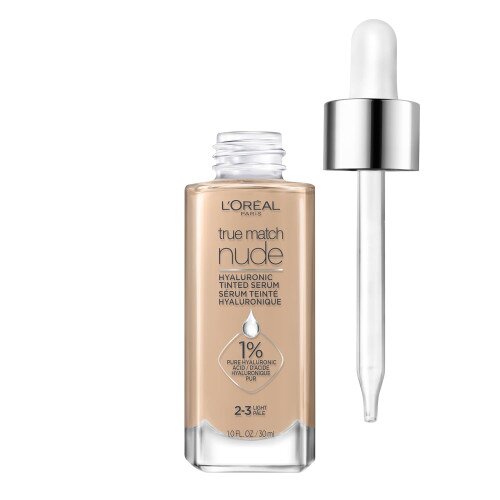 L'Oreal Paris True Match Nude Hyaluronic Tinted Serum Foundation - Light-2-3