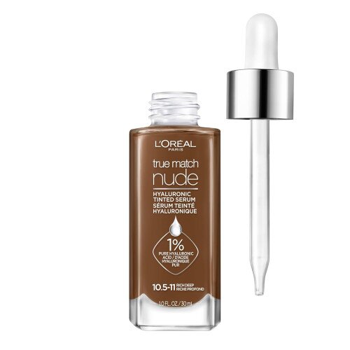 L'Oreal Paris True Match Nude Hyaluronic Tinted Serum Foundation - Rich Deep 10.5-11