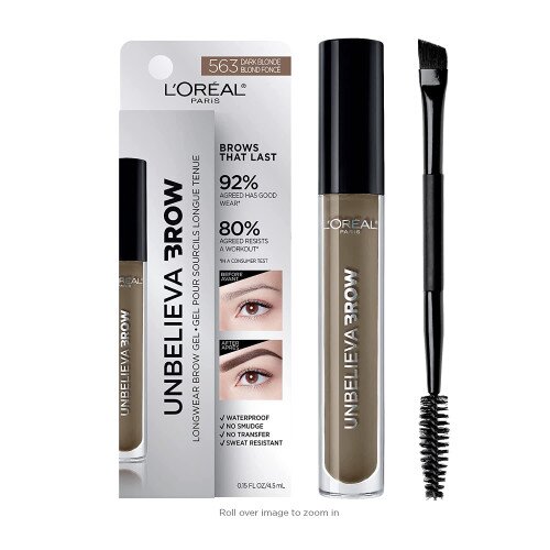 L'Oreal Paris Unbelieva-Brow Longwear Waterproof Brow Gel - Dark Blonde