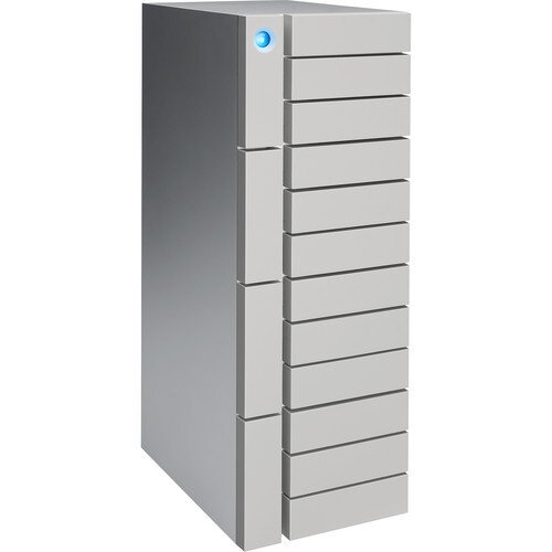 LaCie 12big Thunderbolt 3 12-Bay Desktop RAID Storage - 72TB (Enterprise Class)