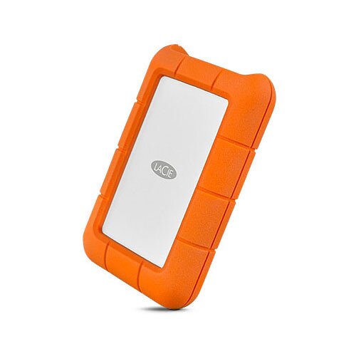 LaCie Rugged USB-C Portable Hard Drive - 2TB