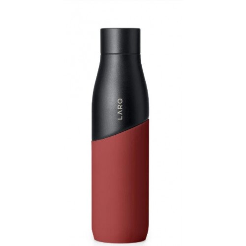LARQ Water Bottle Movement PureVis - White / Coral - 32 oz
