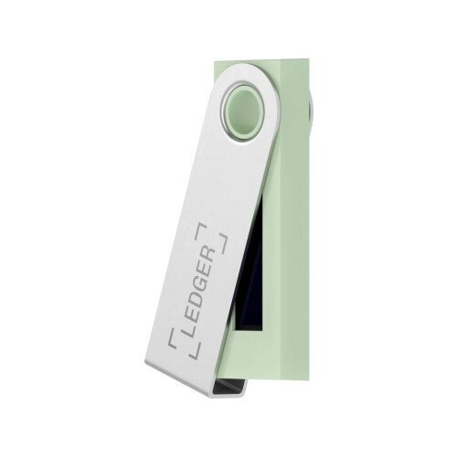 Ledger Nano S Cryptocurrency Hardware Wallet - Jade Green