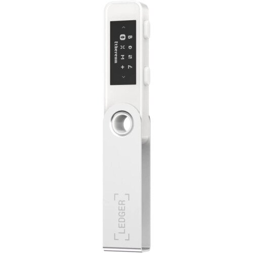 Ledger Nano S Plus Crypto Hardware Wallet - Mystic White