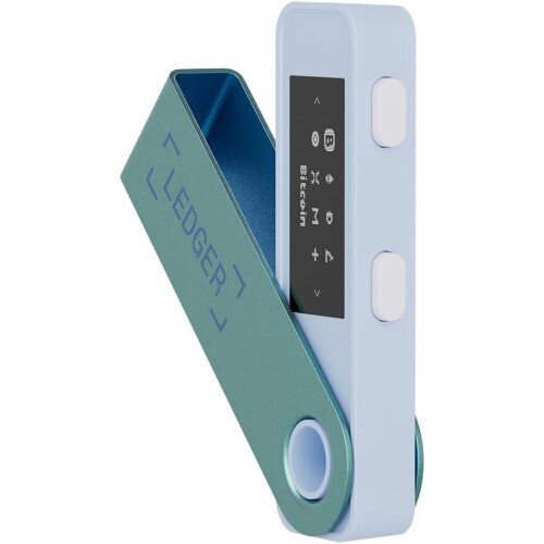 Ledger Nano S Plus Crypto Hardware Wallet - Pastel Green