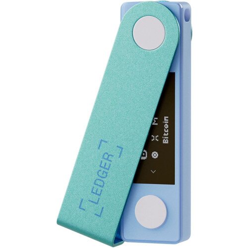 Ledger Nano X Cryptocurrency Hardware Wallet - Pastel Green