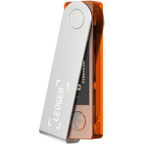 Ledger Nano X Cryptocurrency Hardware Wallet - Blazing Orange