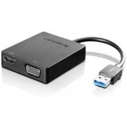 Buy Lenovo Universal USB 3.0 to VGA/HDMI Adapter online Worldwide