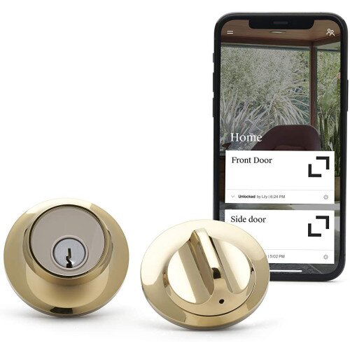 Level Lock Touch Edition - Polished Brass