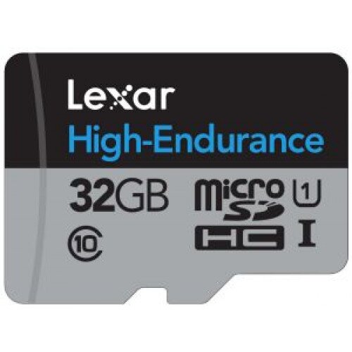Lexar High-Endurance MicroSDHC/MicroSDXC UHS-I Card