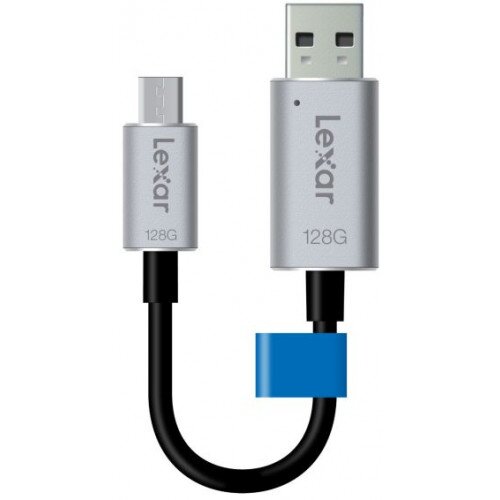 Lexar JumpDrive C20m Micro-USB Flash Drive - 128GB