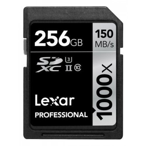 Lexar Professional 1000x SDHC/SDXC UHS-II Cards - 256GB