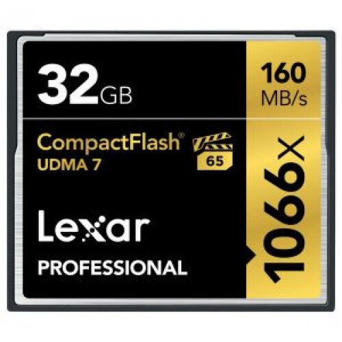 Lexar Professional 1066x CompactFlash Card - 32GB