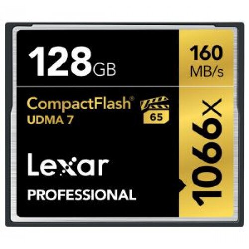 Lexar Professional 1066x CompactFlash Card - 128GB