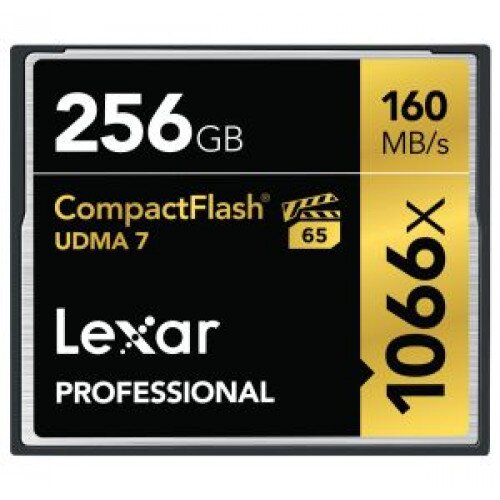 Lexar Professional 1066x CompactFlash Card - 256GB